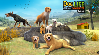 Dog Family Sim Animal Games screenshot 0