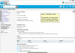 McKenna’s Drug Handbook for Nursing and Midwifery screenshot 0