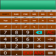 Calculator Scientific 2017 screenshot 1