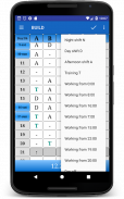 Universal Shift Schedule screenshot 5