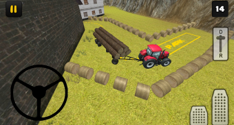 Tractor Simulator 3D: Extreme Log Transport screenshot 1