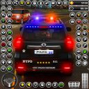 Drive Police Parking Car Games Icon