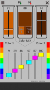 CMYK Mix Color scheme designer screenshot 1