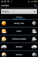 AHWeather Droplets IconSet screenshot 2