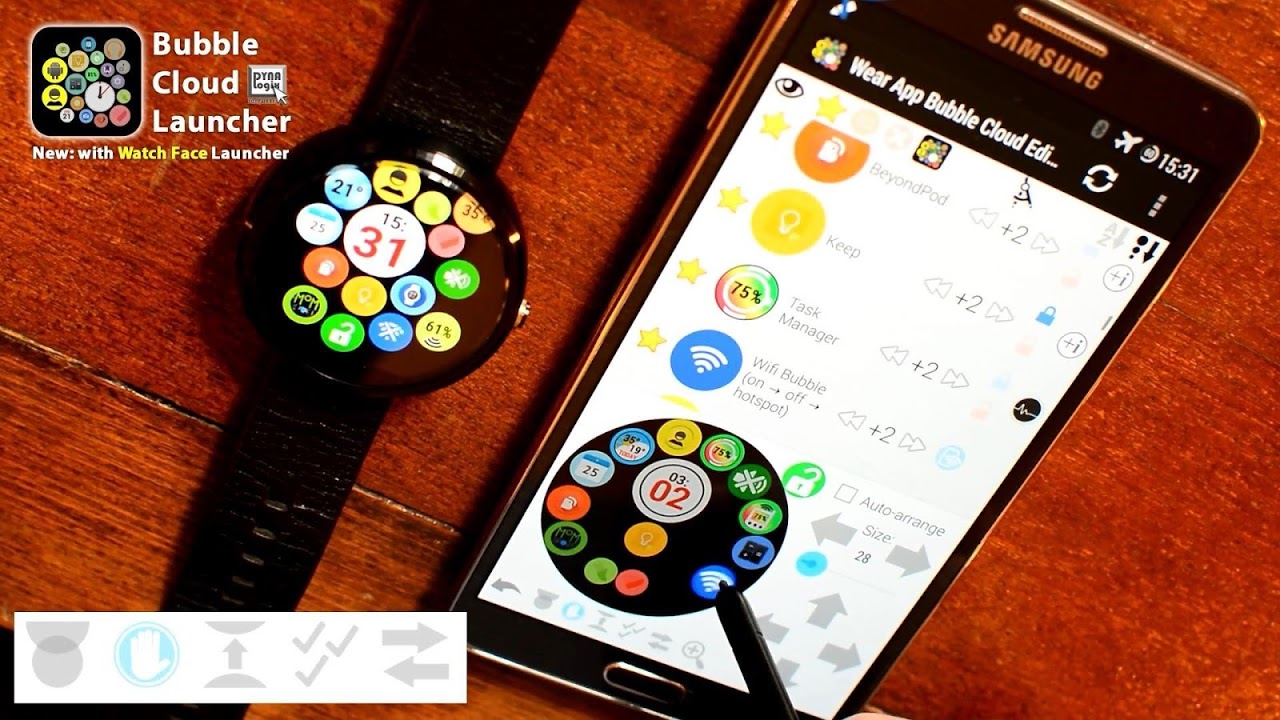 Android on sale watch launcher