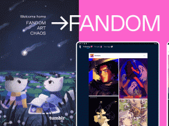 Tumblr—ファンサイト、アート、カオス screenshot 8
