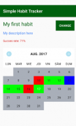 Simple Habit Tracker screenshot 0