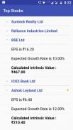 Intrinsic Value Calculator Indian Stock Prediction screenshot 3