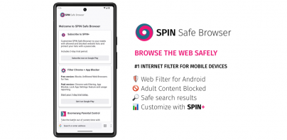 SPIN Safe Browser: Web Filter