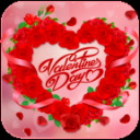 Valentine Love Rose Heart Theme