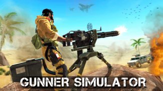 Gunner simulator 2021-Offline Shooting- Gun Games screenshot 1