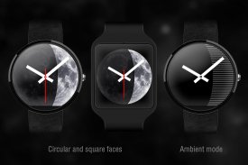 Moon Phase - Analog Watch Face screenshot 0