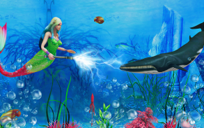 Mermaid Simulator 3D - Sea Animal Attack Games screenshot 0