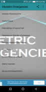 Obstetric Emergencies screenshot 1