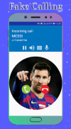 Messi Call You Fake Video Call screenshot 1