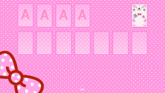 Solitaire Pink Kitten Theme screenshot 0