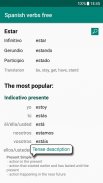 Spanish verbs free screenshot 0