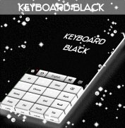 GO Keyboard Black and White screenshot 4