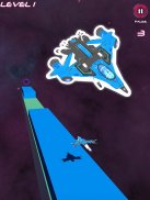 Sky Roads 3D -  Galaxy Legend Sparrow Ships Racing screenshot 2