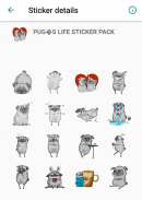 Pugsly The Dog Stickers screenshot 7