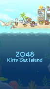 2048 Kitty Cat Island screenshot 0
