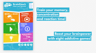 Brain Coach - Memory Games screenshot 0