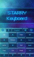 Starry GO Keyboard Theme screenshot 2