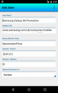 Web Alert (jQuery Selector) screenshot 2