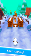 Snowman Rush: Frozen run screenshot 6