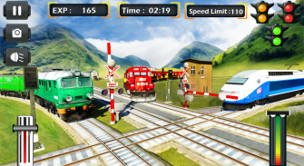 Euro Train Racing Simulation screenshot 0