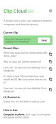 Clip Cloud - Clipboard Sync screenshot 0
