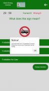 Click Driving License Test screenshot 2