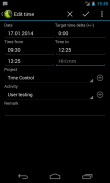 Time Control - track worktime screenshot 6