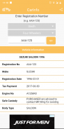 Car Registration Info گاڑی کی رجسٹریشن کی تفصیلات screenshot 6