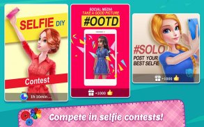 DIY Fashion Star - Doll Game screenshot 4