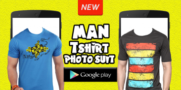 Man Tshirt Photo Suit screenshot 0