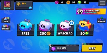 Black box simulator for Brawl stars: collect all! screenshot 1