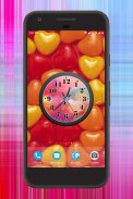 Multicolor Clock Live Wallpaper screenshot 2