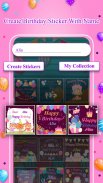 Birthday Video Maker App : Birthday Song With Name screenshot 6