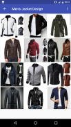 Men's jacket design screenshot 1