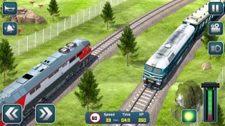 Euro Train Driver Train Games screenshot 0