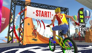 BMX Cycle Stunt Mountain Bicycle Race: Stunt Rider screenshot 1