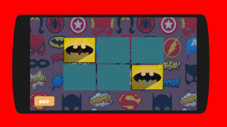 Super heroes Memory Game screenshot 4