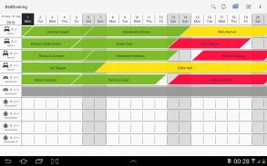 Kalender pemesanan mobil screenshot 0