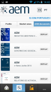 AEM - Portuguese Issuers screenshot 9