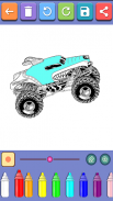 Cars Monster Coloring Book screenshot 4