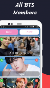 BTS Call You ☎️ BTS Video Call and live Chat ☎️ screenshot 1
