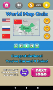 Fun Quizzes - World Map Quiz screenshot 10