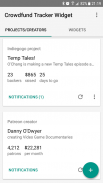 Crowdfund Tracker Widget screenshot 5