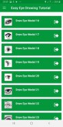 Drawing Eyes Tutorials Easy screenshot 1